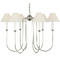 Visual Comfort Signature Collection Visual Comfort Signature Collection Amber Lewis Ingela Polished Nickel LED Chandelier AL5080PN-SP