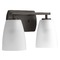 Progress Lighting Leap Antique Bronze 2-Light Bathroom Light by Progress Lighting P300132-020