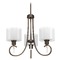 Progress Lighting Invite Chandelier in Antique Bronze by Progress Lighting P4695-20