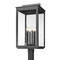 Z-Lite Z-Lite Hartwell Sand Black Post Light 5019PHXXLS-536P-BK