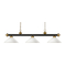 Z-Lite Riviera Bronze & Satin Gold Billiard Light by Z-Lite 200-3BRZ+SG-AMO14