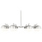 Z-Lite Z-Lite Realm Sphere Brushed Nickel Chandelier 7517-8BN