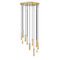 Z-Lite Z-Lite Stari Modern Gold Multi-Light Pendant 1956P-11R-MGLD