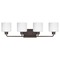 Generation Lighting Canfield Burnt Sienna Bathroom Light by Generation Lighting 4428804-710