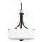 Generation Lighting Canfield Burnt Sienna Pendant by Generation Lighting 6528803-710