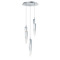 ET2 Lighting Quartz 3-Light LED Pendant in Polished Chrome by ET2 Lighting E31243-20PC