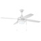 Craftmade Lighting Phaze 52-Inch LED Fan in White by Craftmade Lighting PHA52W4
