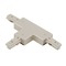 WAC Lighting Brushed Nickel J Track T Connector by WAC Lighting JT-BN