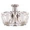 Metropolitan Lighting Castle Aurora Polished Nickel Semi-Flush Mount by Metropolitan Lighting N6987-613
