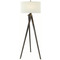 Visual Comfort Signature Collection Visual Comfort Signature Collection Tripod Tudor Brown Stain Floor Lamp with Drum Shade SL1700TB-L