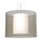 Besa Lighting Besa Lighting Pahu Satin Nickel Pendant Light 1KG-S00707-SN