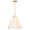 Crystorama Lighting Fulton 20-Inch Wide Pendant in Antique Gold by Crystorama Lighting FUL-904-GA
