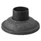 Hinkley Pier Mount in Aged Zinc by Hinkley Lighting 1304DZ