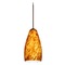 Besa Lighting Besa Lighting Karli Bronze LED Mini-Pendant Light 1XT-719818-LED-BR