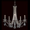 Schonbek Lighting Schonbek Worldwide Lighting Vesca Antique Silver Crystal Chandelier VA8335N-48R
