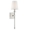 Savoy House Monroe Satin Nickel Sconce by Savoy House 9-302-1-SN