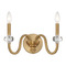 Savoy House Savoy House Lighting Bergdorf Warm Brass Sconce 9-5800-2-322