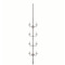 Visual Comfort Signature Collection Kelly Wearstler Liaison Statement Sconce in Nickel by VC Signature KW2204PN