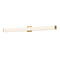Kuzco Lighting Kuzco Lighting Longitude Brushed Gold LED Vertical Bathroom Light VL61248-BG