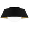 Quoizel Lighting Quoizel Lighting Damascus Matte Black Flushmount Light QFL6182MBK