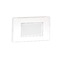 WAC Lighting WAC Lighting Wac Landscape White LED Recessed Step Light WL-LED130-C-WT