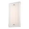 George Kovacs Lighting Framework LED Wall Sconce in Brushed Nickel by George Kovacs P1142-084-L