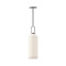 Alora Lighting Soji 21-Inch Pendant in Brushed Nickel & Opal Matte by Alora Lighting PD401606BNOP