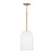 HomePlace by Capital Lighting Lawson Pendant in Aged Brass by HomePlace by Capital Lighting 348811AD