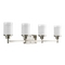 Progress Lighting Alexa Bathroom Light in Brushed Nickel by Progress Lighting P2998-09