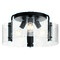 Kichler Lighting Thoreau 18-Inch Black Semi-Flush Mount by Kichler Lighting 42955BK