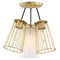 Designers Fountain Lighting Designers Fountain Liana Brushed Gold Semi-Flushmount Light D328M-SF-BG
